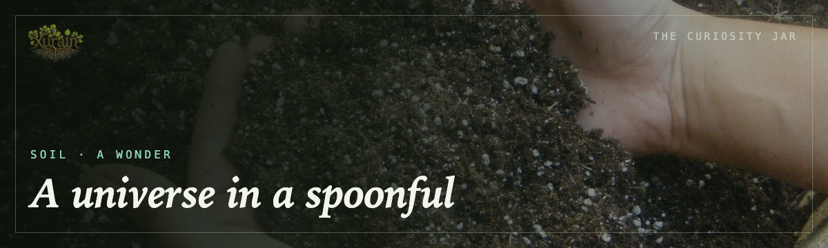 Soil — a universe in a spoonful